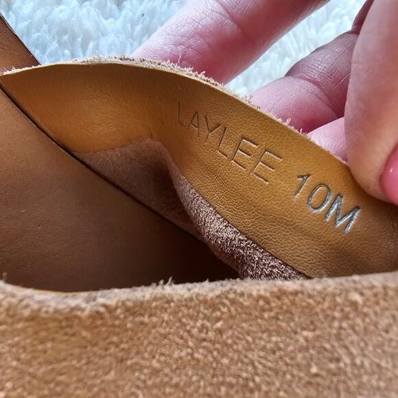 Zigi Artisan Women's Laylee Suede Leather Slide Sandals Size 10M Open Toe Brown - Picture 6 of 6